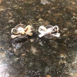 Kate Spade Skinny Mini Bow Earrings